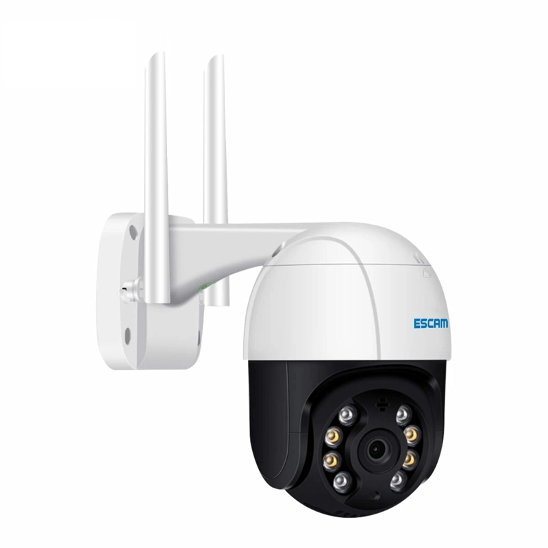 CAMARA DE EXTERIOR IP WIFI PTZ 5MP 1944P DETECCION HUMANA VISION NOCTURNA DUAL ESCAM QF518 - 8