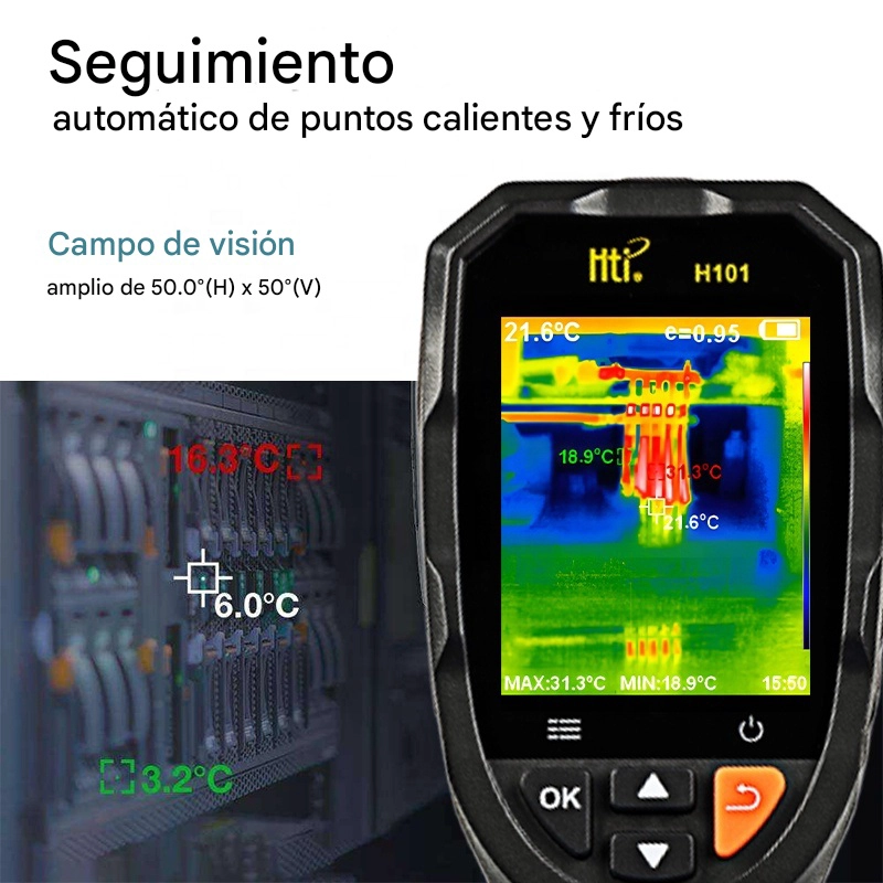 CAMARA DE IMAGENES TE RMICAS PROFESIONAL HTI HT-H101 240X240 - 9