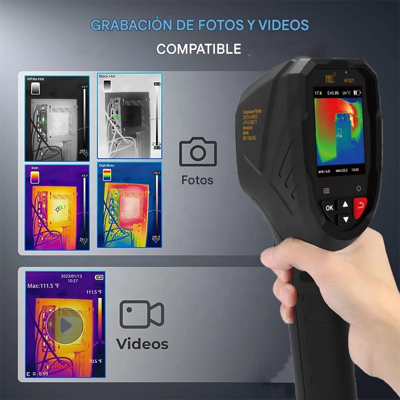 CAMARA DE IMAGENES TE RMICAS PROFESIONAL HTI HT-H101 240X240 - 10