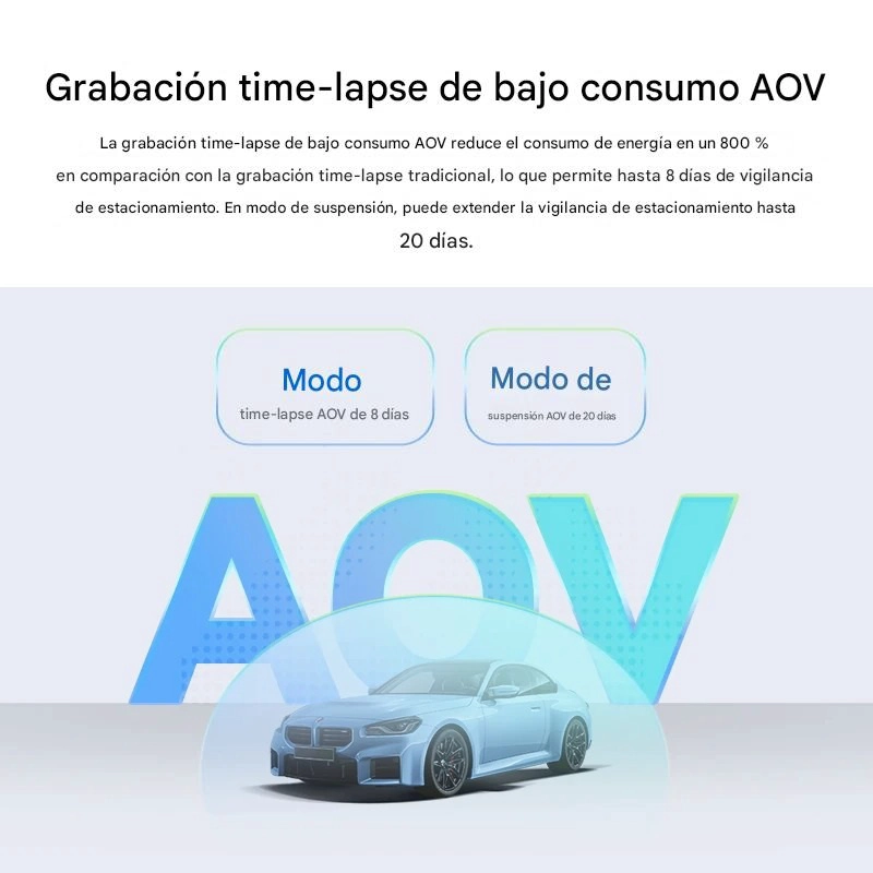 CAMARA PARA VEHICULO 2K QHD 1440P LENTE 360º NIGHTVIS 2.0 AI WIFI DDPAI MINI2X - 6