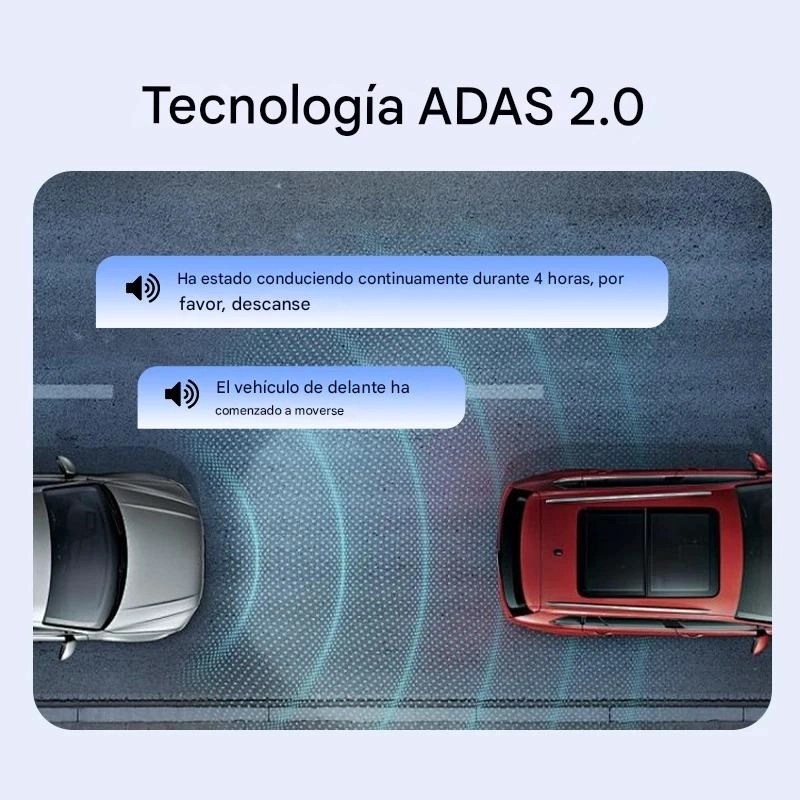 CAMARA DE VEHICULO FRONTAL 4K GPS ADAS DDPAI Z50 PRO - 9