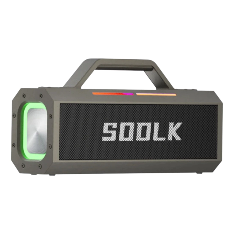 PARLANTE ALTAVOZ BLUETOOTH 5.0 KARAOKE 2MIC 150W 18000MAH IPX5 TWS SODLK S520 - 4