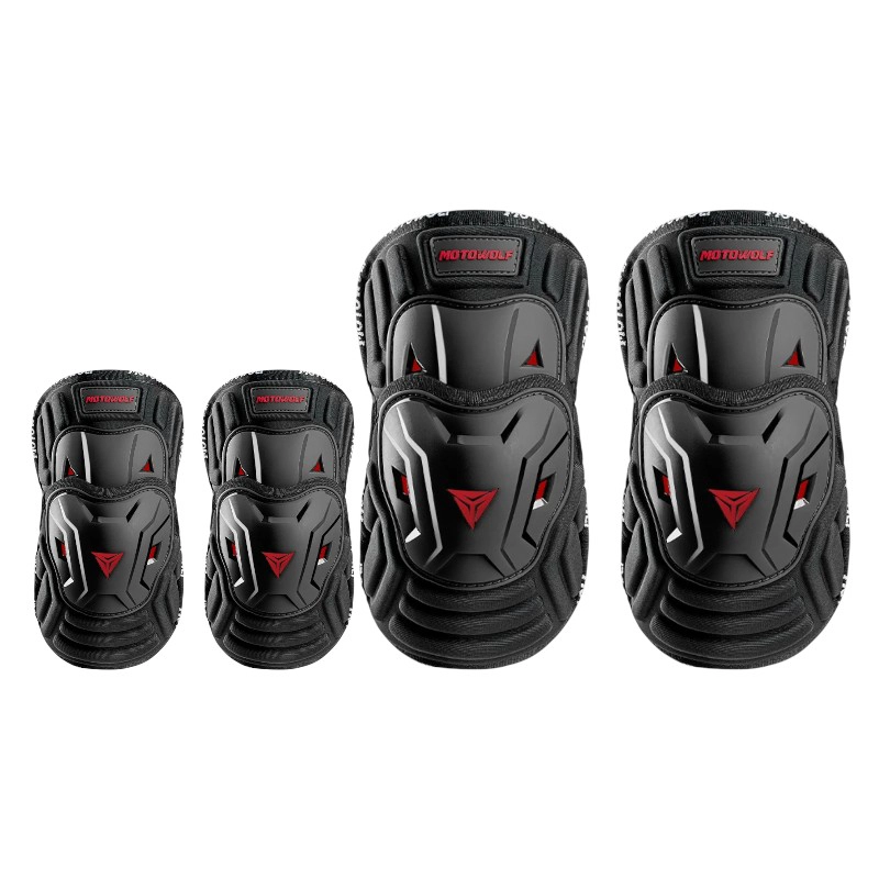 RODILLERAS Y CODERAS CORTAS MOTOWOLF MDL1029C - 2