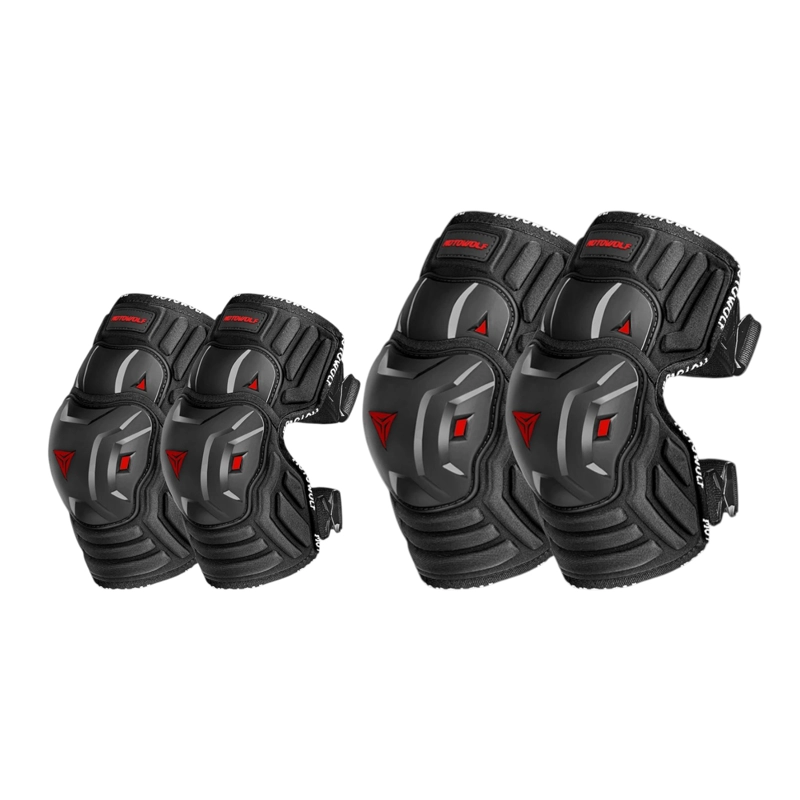 RODILLERAS Y CODERAS CORTAS MOTOWOLF MDL1029C - 7