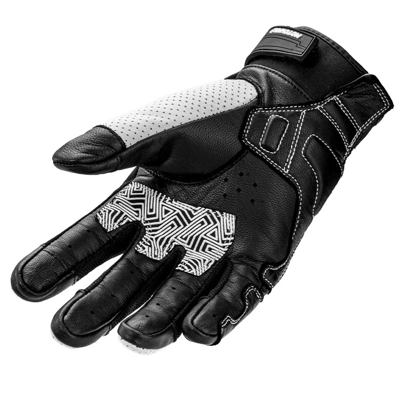 GUANTES DE CUERO PARA MOTOCICLISMO MOTOWOLF 0305C - 4