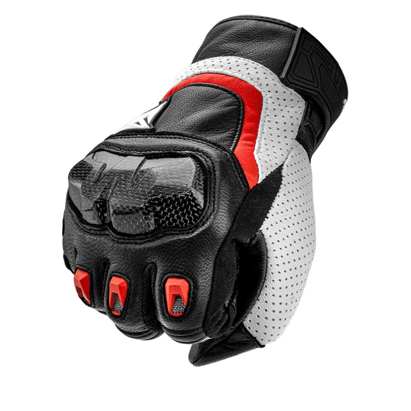 GUANTES DE CUERO PARA MOTOCICLISMO MOTOWOLF 0305C - 7