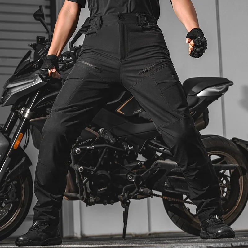 PANTALON PARA MOTOCICLISMO IMPERMEABLE TE RMICO CON PROTECCIONES MOTOWOLF TM6 - 5