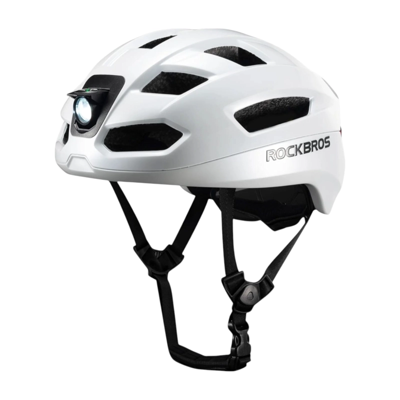 CASCO PARA CICLISMO CON FARO FRONTAL LUZ TRASERA REMOTO ROCKBROS ZK-031 - 2
