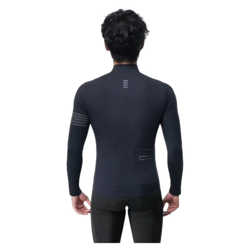 CHAQUETA CICLISMO INVIERNO MANGA LARGA IMPERMEABLE REFLECTANTE ROCKBROS YPW065 - 3