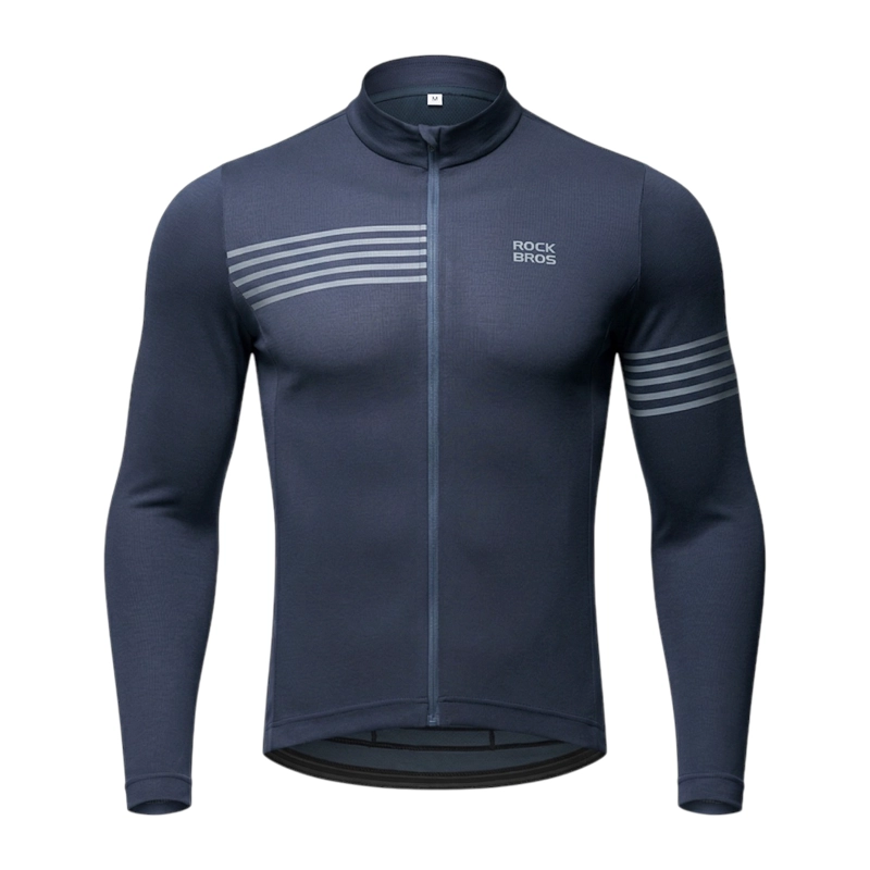 CHAQUETA CICLISMO INVIERNO MANGA LARGA IMPERMEABLE REFLECTANTE ROCKBROS YPW065 - 5