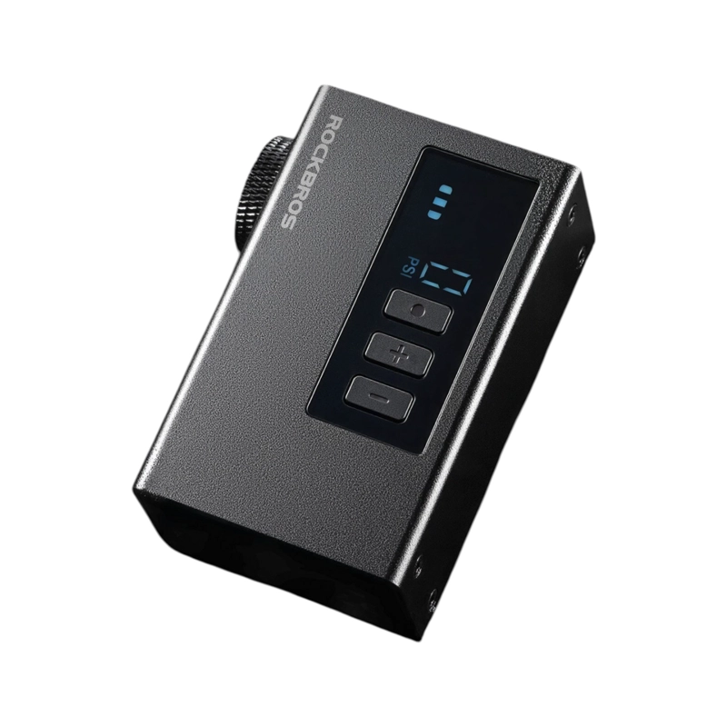 COMPRESOR PORTATIL BICICLETA 150 PSI USB-C 5000MAH ROCKBROS AS240 PRO - 4