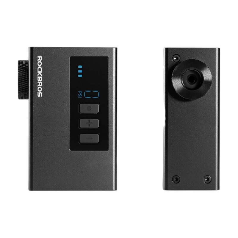 COMPRESOR PORTATIL BICICLETA 150 PSI USB-C 5000MAH ROCKBROS AS240 PRO - 5