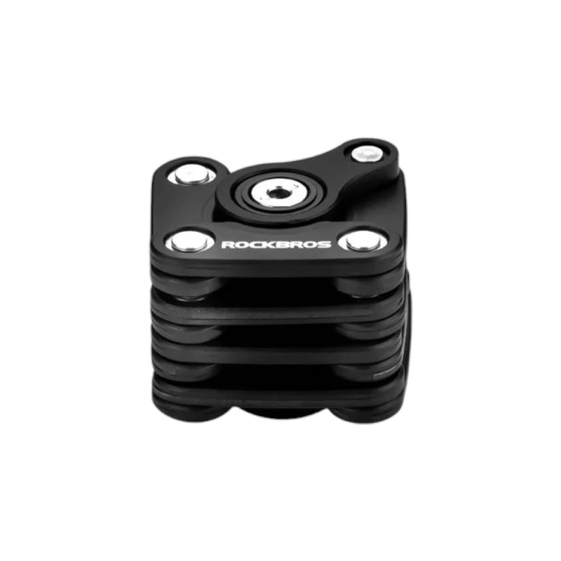 CANDADO BICICLETA PLEGABLE ANTI ROBO SOPORTE 519G ROCKBROS WD795 - 2