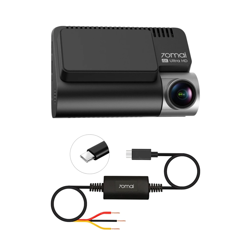 CAMARA PARA VEHICULO SONY STARVIS 2 4K HDR GPS ADAS 70MAI A810S + KIT CABLEADO UP03 - 3