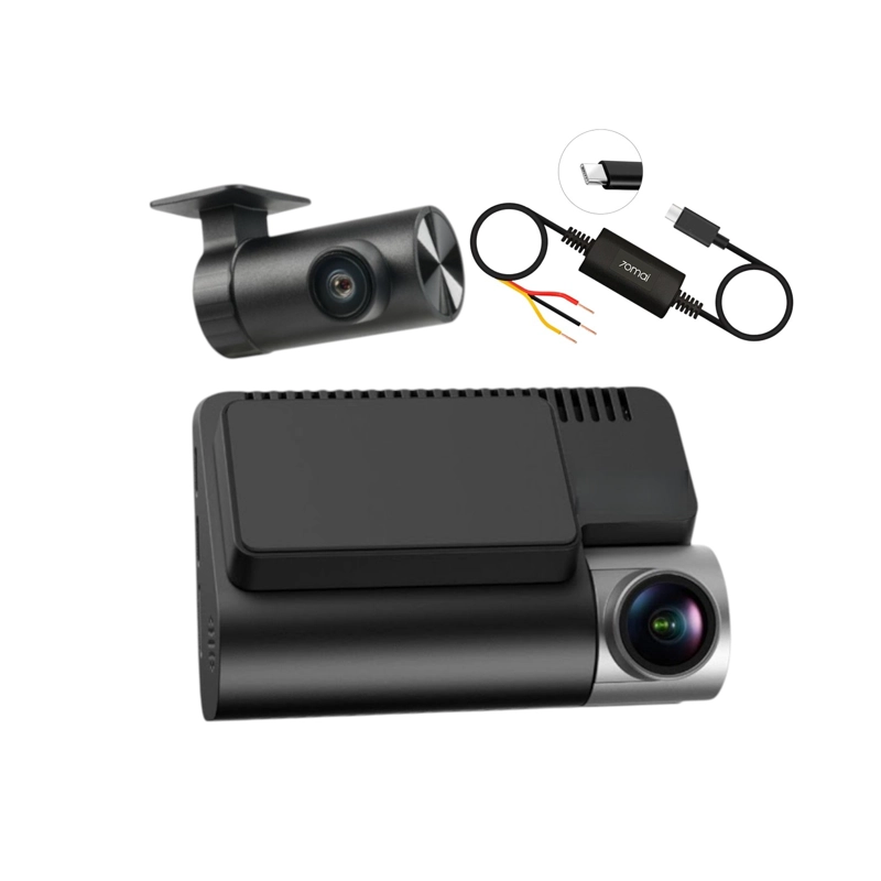 SET 70MAI A810S-2 CAMARA PARA VEHICULO FRONTAL 4K 70MAI A810S TRASERA RC24 + KIT UP03 - 6