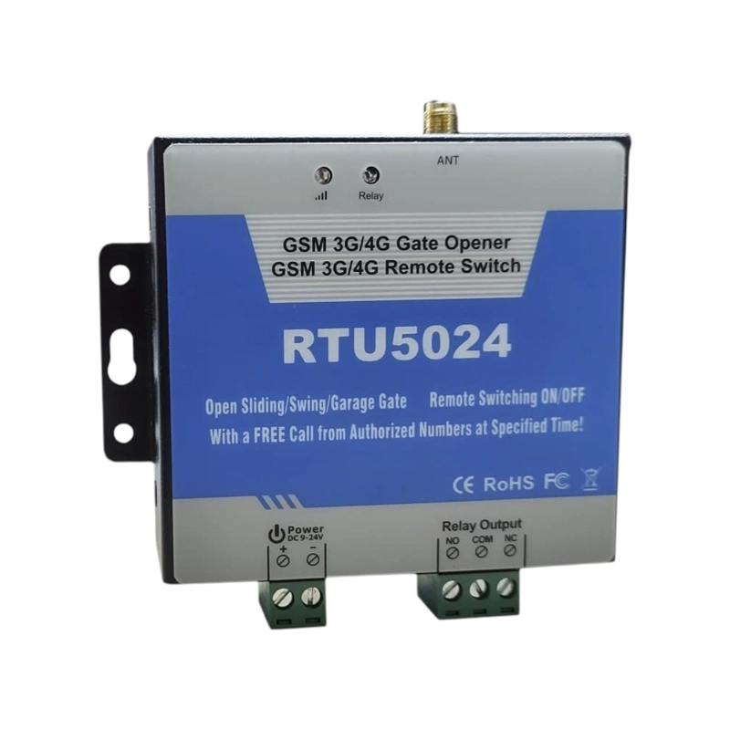 RELE  ABRE PORTON CELULAR REMOTO 4G RTU5024 - 2