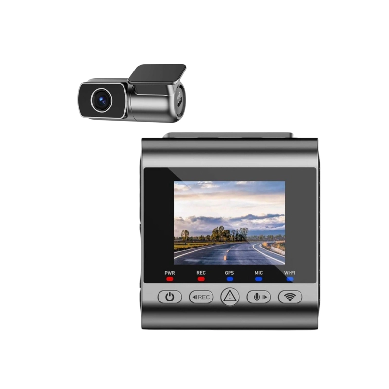 SET CAMARA PARA VEHICULO FRONTAL 4K STARVIS 2 TRASERA 1080P 130º WDR GPS WIFI SJCAM M60S-2CH - 4