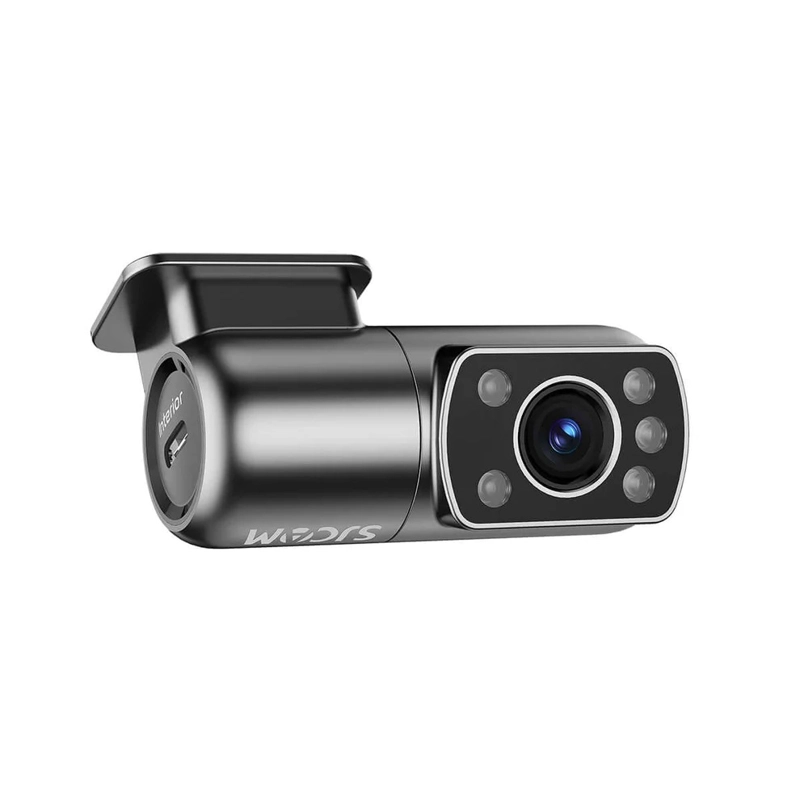 SET TRIPLE CAMARA PARA VEHICULO FRONTAL 4K STARVIS 2 TRASERA INTERIOR 1080P SJCAM M60S-3CH - 6