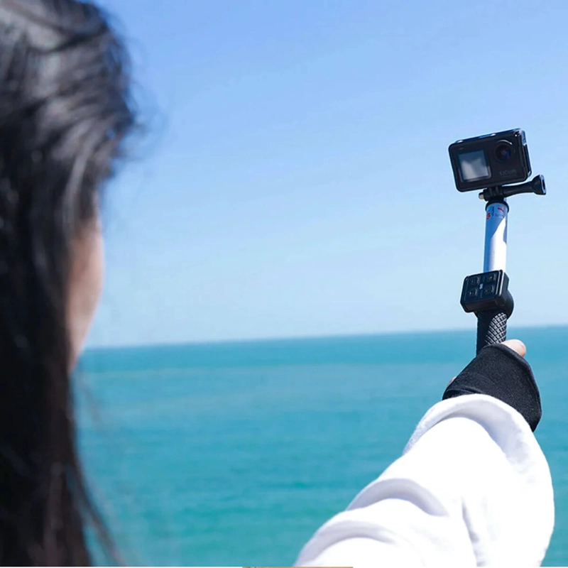 PALO SELFIE TELESCOPICO REMOTO PARA CAMARAS SJCAM ALUMINIO IMPERMEABLE - 3