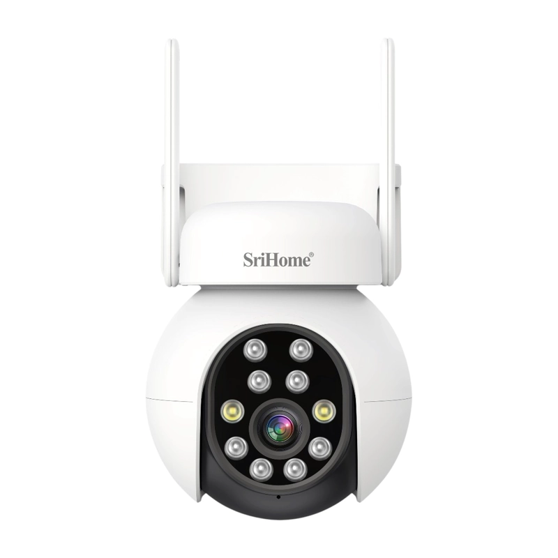CAMARA IP PTZ SRIHOME SH052B 5MP WIFI EXTERIOR IP66 H.265 VISION NOCTURNA COLOR - 2