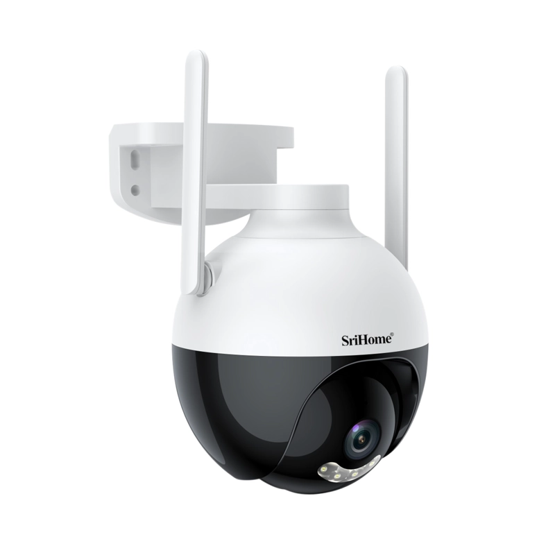 CAMARA IP PTZ SRIHOME SH045 2MP WIFI EXTERIOR 1080P IP66 VISION NOCTURNA COLOR - 3