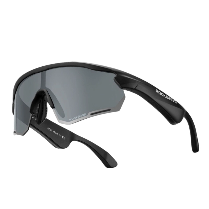 LENTES DE CICLISMO BLUETOOTH POLARIZADO TAC ROCKBROS SP251 - 1