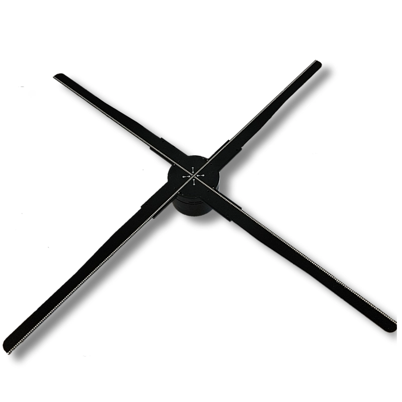 PROYECTOR DE HOLOGRAMAS PUBLICITARIO 3D WIFI 960P 60CM Q60