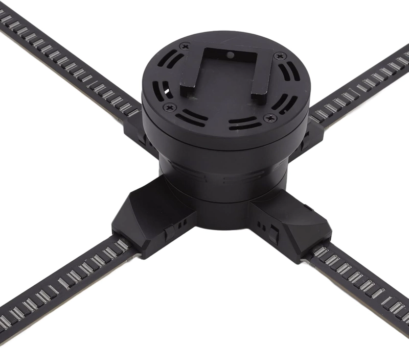 PROYECTOR DE HOLOGRAMAS PUBLICITARIO 3D WIFI 1024P 100CM Z5 - 2