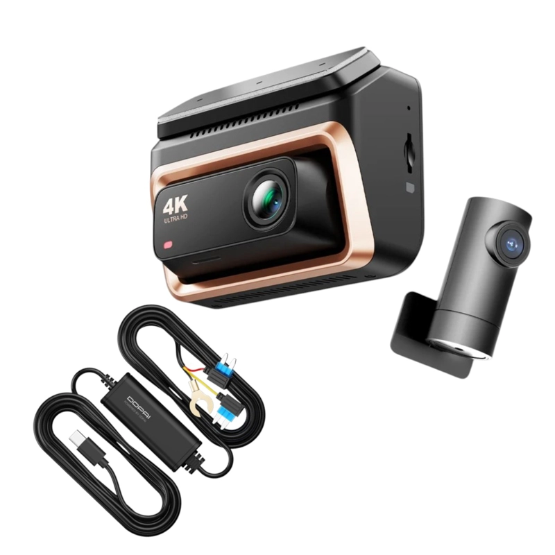 CAMARA PARA VEHICULO DDPAI Z60 PRO DUAL 4K 1080P GPS WIFI 5GHZ + IPS HARDWIRE KIT - 2