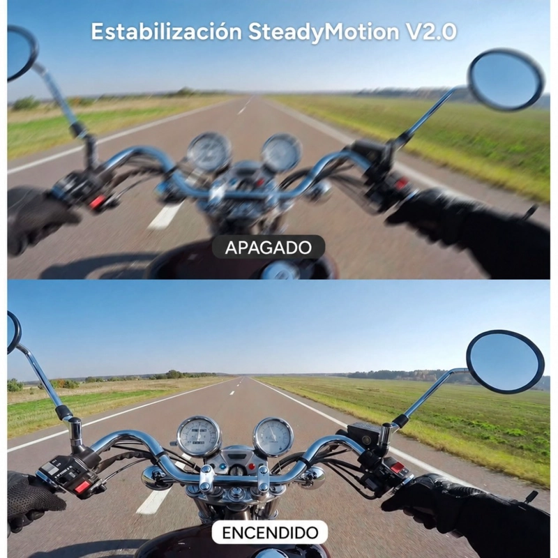 CAMARA DEPORTIVA SJCAM SJ30 8K DOBLE LENTE DIA/NOCHE 48MP 4K 60FPS ESTABILIZACION - 10