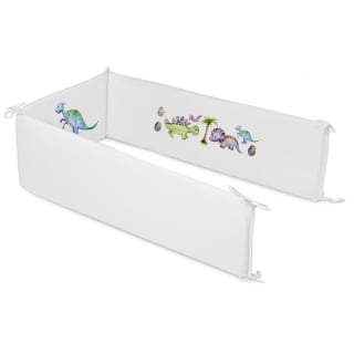 PROTECTOR TUYO PRINT CUNA DINOSAURIO MEDIDAS ESPECIALES BLANCO - 1