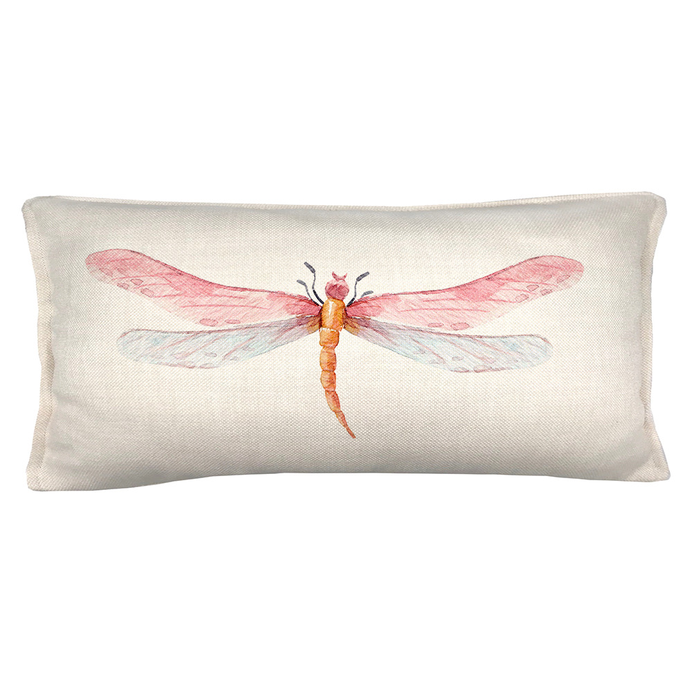 COJÍN TUYO PRINT DRAGON FLY 70 X 35 CM CRUDO - 1