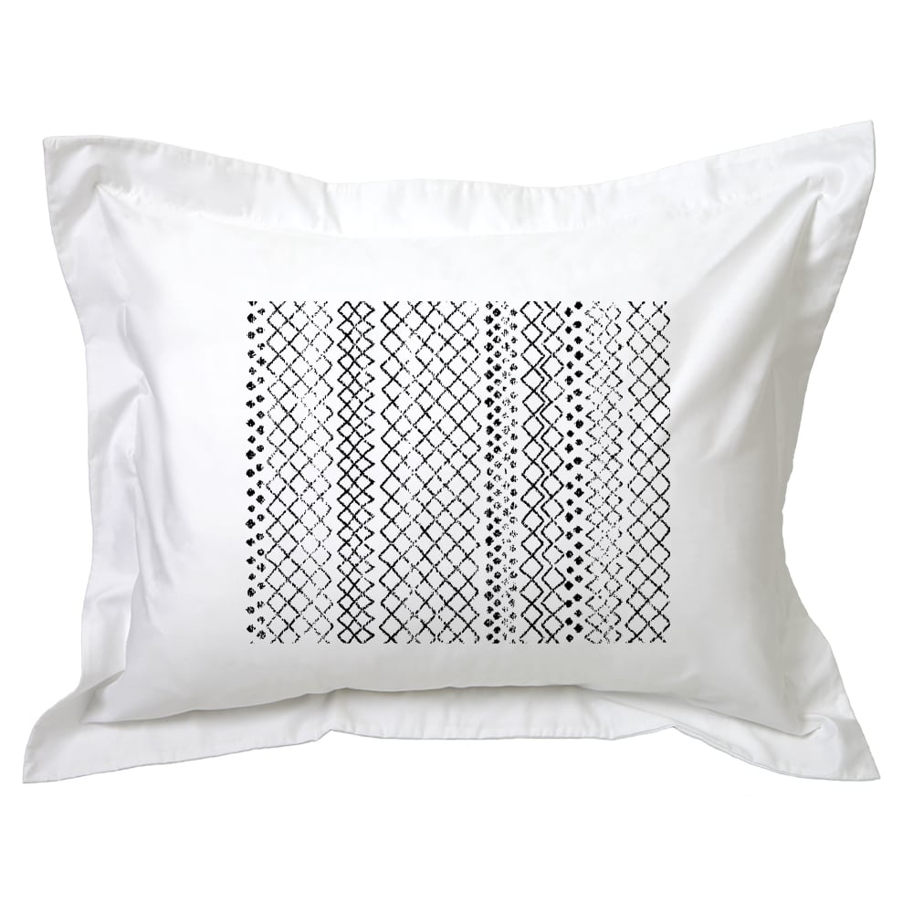 FUNDA TUYO PRINT ALMOHADA DREAM 70 X 50 CM ALGODÓN BLANCO - 1