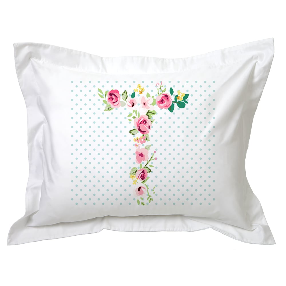 FUNDA TUYO PRINT ALMOHADA LETRAS VINTAGE T 70 X 50 CM ALGODÓN BLANCO - 1