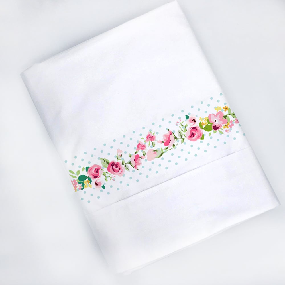 SET SÁBANAS TUYO PRINT LETRAS VINTAGE W 1 PLAZA 200 HILOS ALGODÓN BLANCO ESTAMPADO - 2