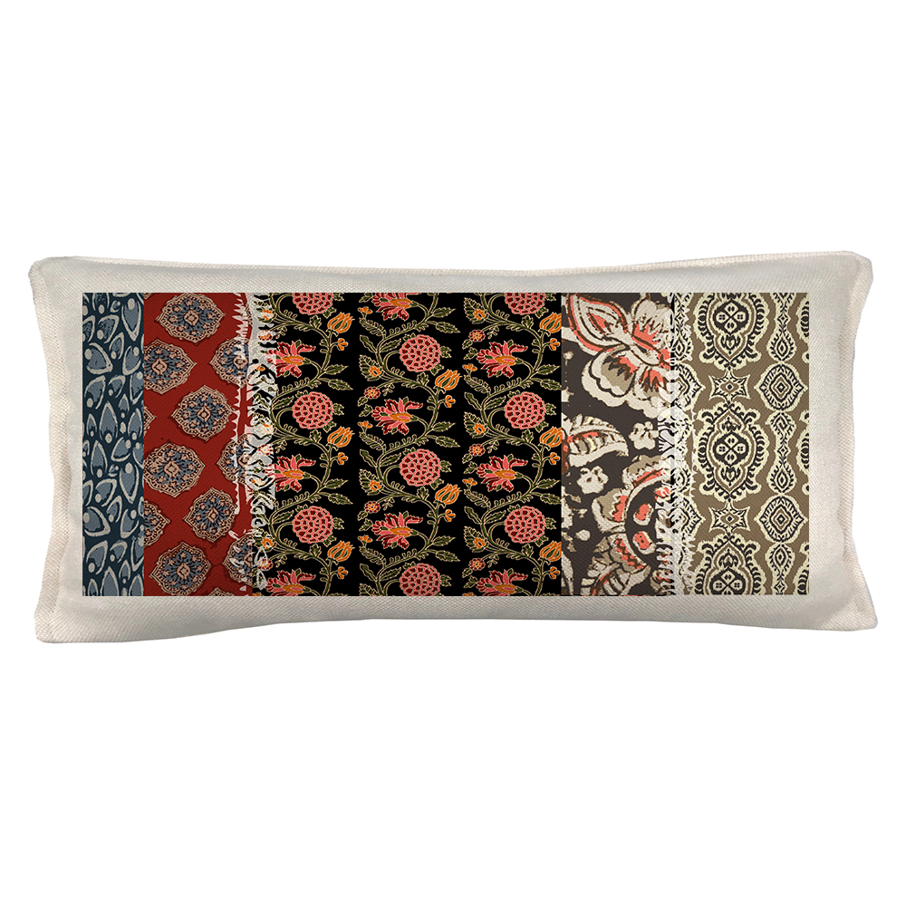 COJIN TUYO PRINT BOHEME 2 70 X 35 CM BLANCO