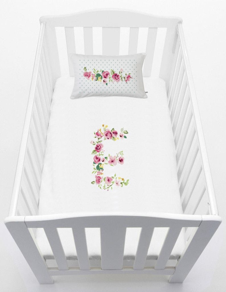 CUBREPLUMÓN TUYO PRINT LETRAS VINTAGE E ALGODÓN BLANCO MOISÉS COLECHO - 1