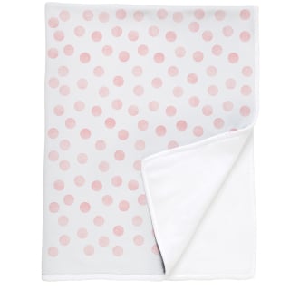 MANTA TUYO PRINT POLAR PUNTOS ROSA - 1