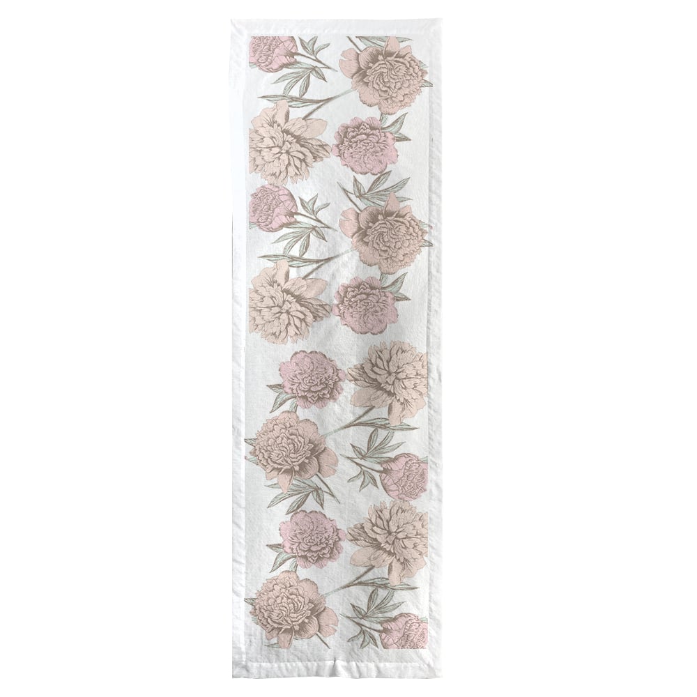 CAMINO DE MESA TUYO PRINT VELO ORGANZA GARDENIA - 1