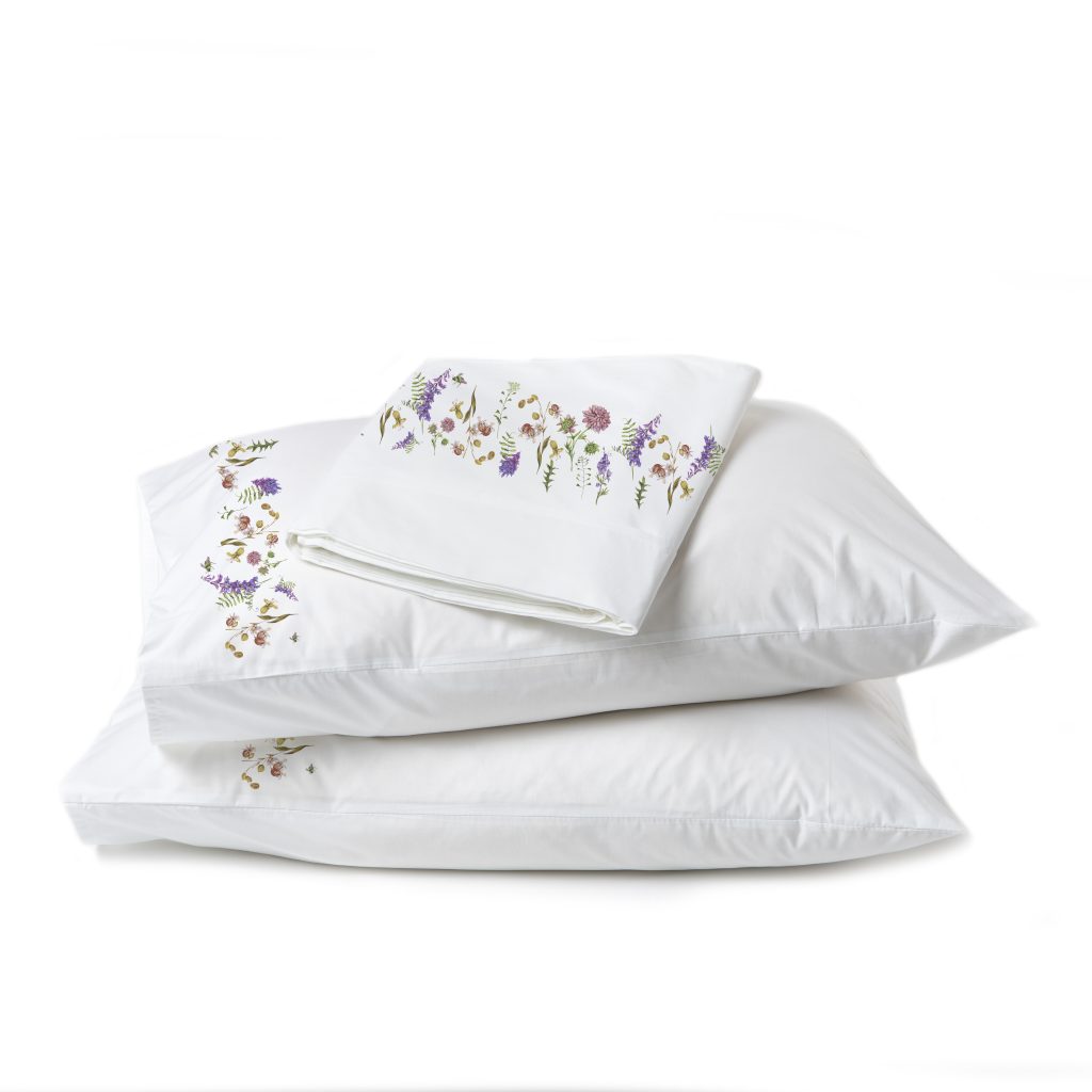 SET SÁBANAS TUYO PRINT NOUVELLE 2 PLAZAS 200 HILOS ALGODÓN BLANCO ESTAMPADO - 2