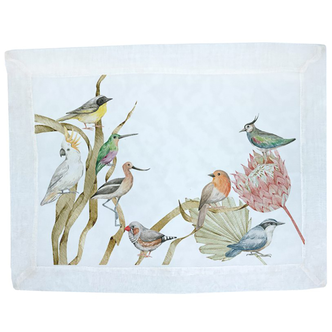 PACK 4 INDIVIDUALES TUYO PRINT ESTAMPADO VELO ORGANZA ESPERANZA - 1