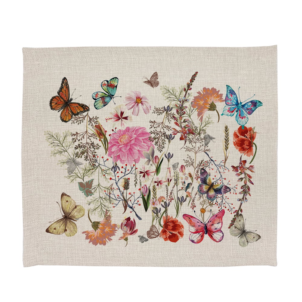 PACK 4 INDIVIDUALES TUYO PRINT ESTAMPADO LINET NATURAL MARCELA - 1