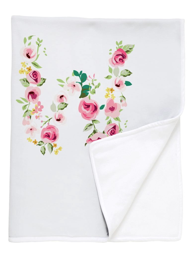 MANTA TUYO PRINT LETRA VINTAGE W POLAR BLANCO - 1