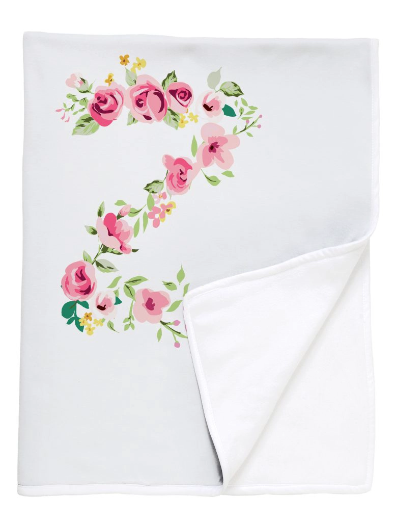 MANTA TUYO PRINT LETRA VINTAGE Z POLAR BLANCO - 1