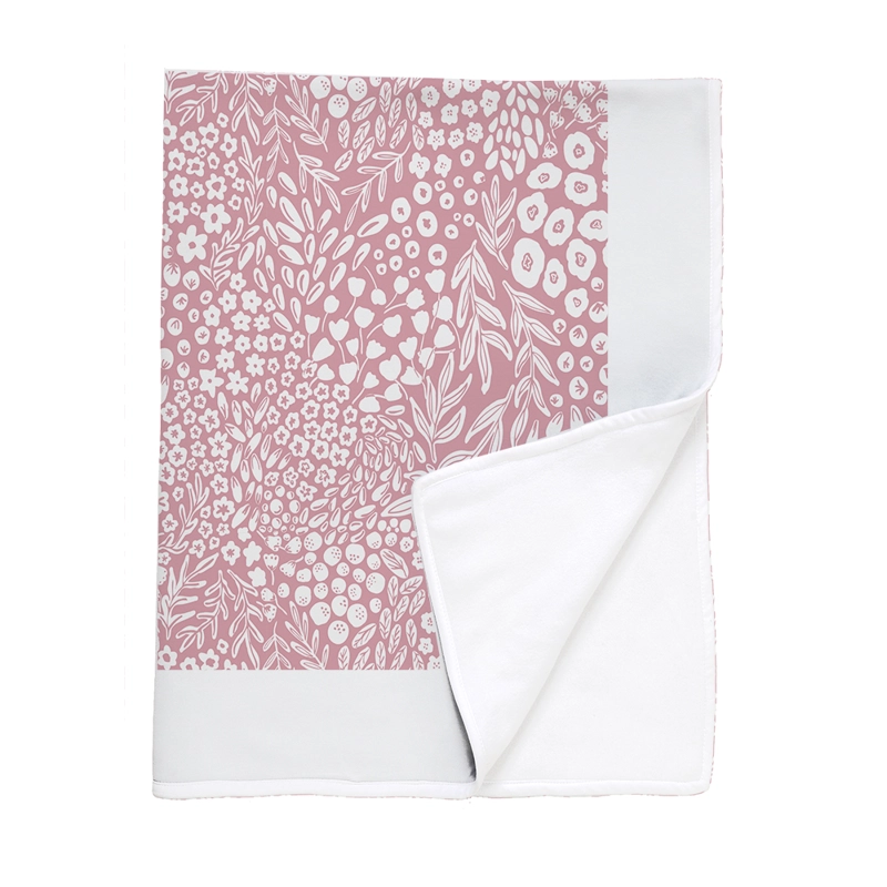 MANTA TUYO PRINT AZALEA POLAR BLANCO - 1