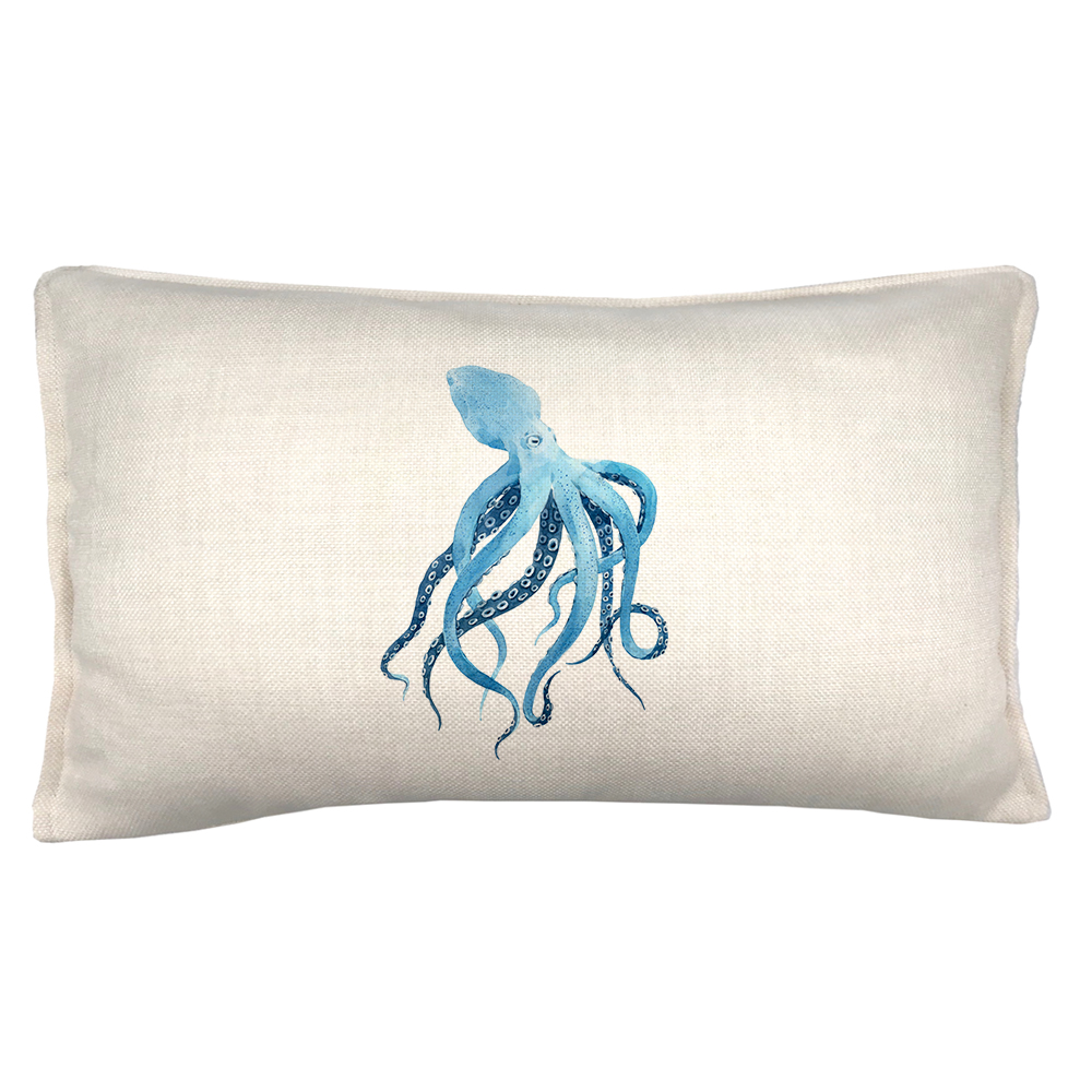 COJÍN TUYO PRINT OCTOPUS 50 X 30 CM CRUDO - 1