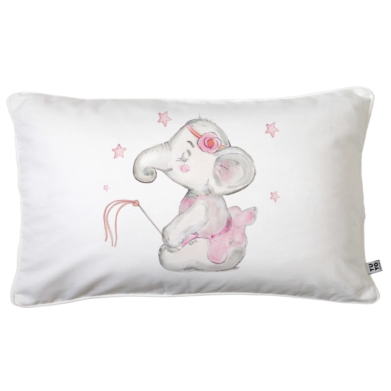 COJIN TUYO PRINT BAILARINA 50 X 30 CM BLANCO