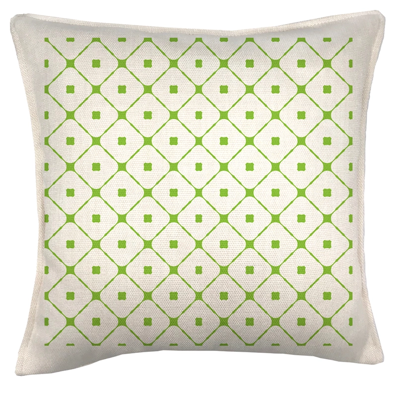 COJÍN TUYO PRINT LEO 45 X 45 CM VERDE - 1