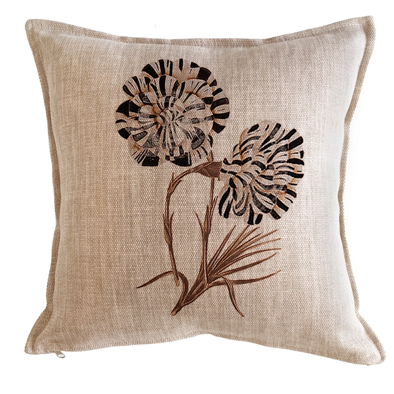 COJIN TUYO PRINT CLAVEL 45 X 45 CM ARENA