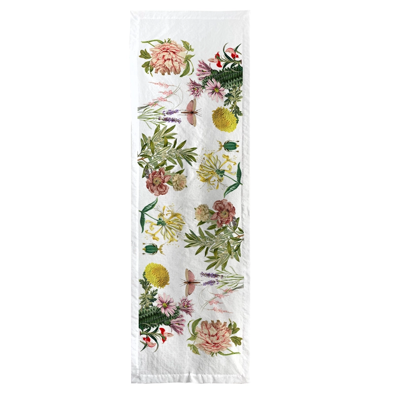 CAMINO DE MESA TUYO PRINT VELO ORGANZA BOTANICA